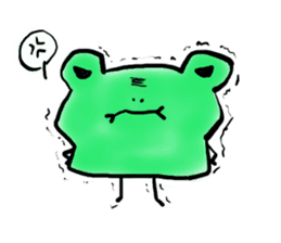 Tree frog. sticker #3842222
