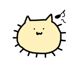 Bacterium cat sticker #3842903