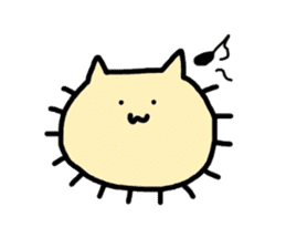 Bacterium cat sticker #3842903