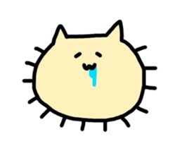 Bacterium cat sticker #3842904