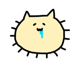 Bacterium cat sticker #3842904