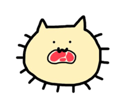 Bacterium cat sticker #3842906