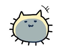 Bacterium cat sticker #3842908