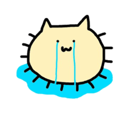 Bacterium cat sticker #3842909