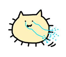 Bacterium cat sticker #3842910