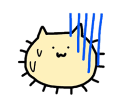 Bacterium cat sticker #3842911