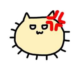 Bacterium cat sticker #3842913