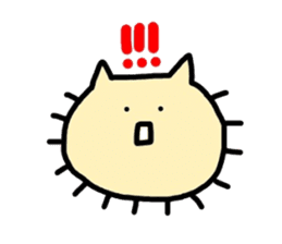 Bacterium cat sticker #3842914