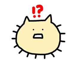 Bacterium cat sticker #3842915