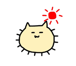 Bacterium cat sticker #3842916