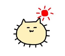 Bacterium cat sticker #3842916