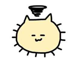 Bacterium cat sticker #3842920