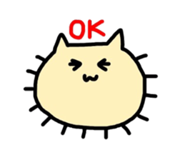 Bacterium cat sticker #3842921