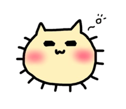 Bacterium cat sticker #3842925