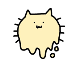 Bacterium cat sticker #3842926