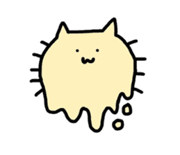 Bacterium cat sticker #3842926