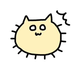 Bacterium cat sticker #3842928