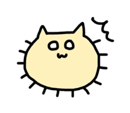 Bacterium cat sticker #3842928