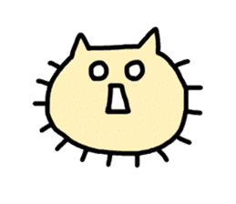 Bacterium cat sticker #3842931