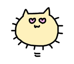 Bacterium cat sticker #3842932