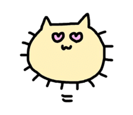 Bacterium cat sticker #3842932