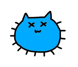 Bacterium cat sticker #3842936