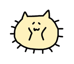 Bacterium cat sticker #3842937