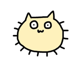 Bacterium cat sticker #3842941