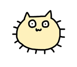 Bacterium cat sticker #3842941