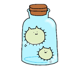 Bacterium cat sticker #3842942