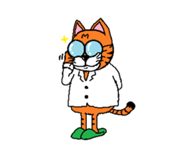 Dr.GlassesCat sticker #3842979