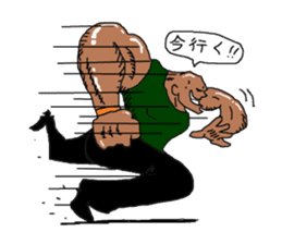 Muscle Mike sticker #3843060