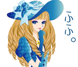 Pretty Girl picture book 5 sticker #3843079