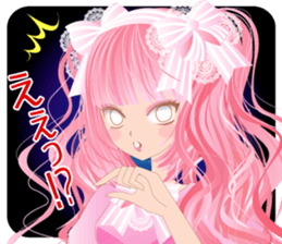 Pretty Girl picture book 5 sticker #3843090