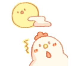 Chick & Hen & Egg Stickers sticker #3843456