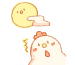 Chick & Hen & Egg Stickers sticker #3843456