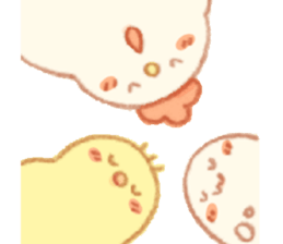 Chick & Hen & Egg Stickers sticker #3843462