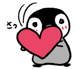 Penguin in Love sticker #3843505