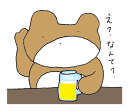 beerbear sticker #3843592