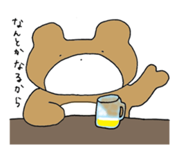 beerbear sticker #3843596