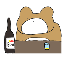 beerbear sticker #3843602