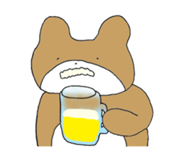 beerbear sticker #3843611