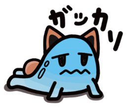 Water cat sticker #3843730