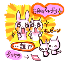PINKY RABBIT sticker #3843959