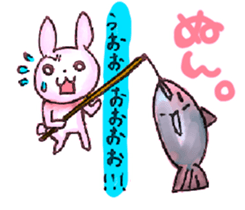 PINKY RABBIT sticker #3843965