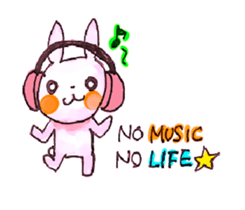 PINKY RABBIT sticker #3843975