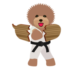 Speech balloon and TOYDOG sticker #3844113