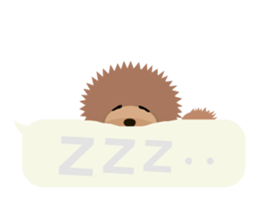 Speech balloon and TOYDOG sticker #3844118