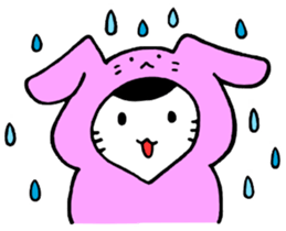 four cats sticker #3844499