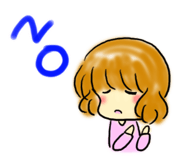 Girl of the foot which there is sticker #3844584